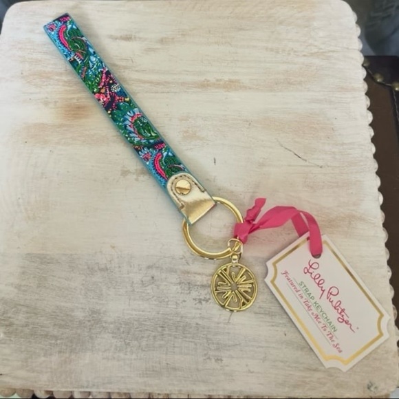 Lilly Pulitzer Accessories - ⚡️Lily Pulitzer Strap Keychain